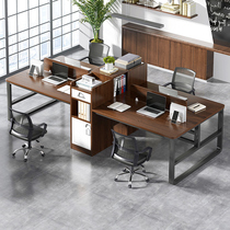 Office Computer Desk Staff Screen Working Position Desk Brief Modern Simple Office Desk Meeting Table