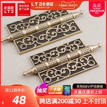 Gus old Coppersmith European all-copper room door hinge wooden door bearing hinge thickened antique hinge 5 inch hinge