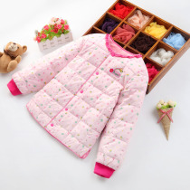 Childrens liner down jacket female baby winter clothing new childrens clothing jacket Girls  school uniform with warm down liner