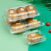 Jiape kiwi fruit packaging box 6 disposable kiwi fruit packaging box transparent plastic preservation box 4 packs