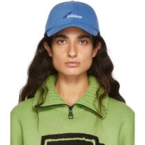 We11Done Blue Logos Baseball Cap 2022 New Spring Summer Ladies Luxury