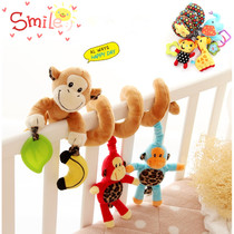 Sozy newborn bed around the bed to hang stroller pendant 3-6-12 months puzzle bedside bell comfort toy