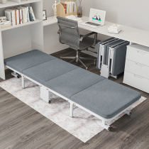 Lunch break folding bed free of installation office escort household sponge sheets portable bed hard board nap four fold bed