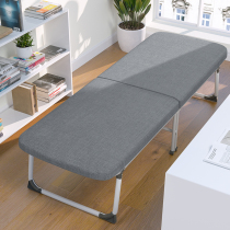 Folding bed home simple wooden bed office single board nap artifact lunch break portable companion hard board bed