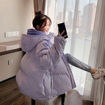 Cotton oversize women exploded in 2022 winter new Korean version of loose bread clothes in warm cotton clothes