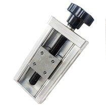 Factory direct linear slide One-dimensional fine-tuning slide welding manual slider Argon arc two-protection welding gun adjustment gun holder