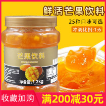 Youguo C Flower and Fruit Tea Fresh Mango Tea Mango Flavor Drink Strong Pulp Fruit Tea 1 2kg Mango Jam