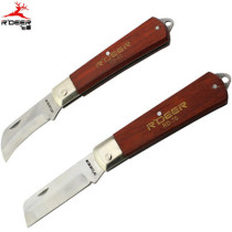 Original Hong Kong flying deer tool mahogany handle special steel electrical knife electrical tool RD-70RD-60