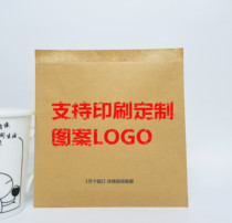  Customized special food paper bags oil-proof kraft paper bags ribs pancakes eggs all kinds of food bags from 10000