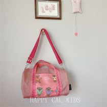 Korea ins bear dance bag children Princess dance shoulder baby lace baby ballet bag