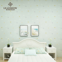 Collar embroidery childrens wall cloth seamless whole house bedroom lively lovely wall cloth wall cloth A51220 dream sky