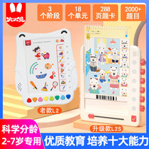 Fire-Fire Rabbit New Products Children Logical Thinking Training Puzzle L2 Early teaching machine learning machine Intelligent identification card-card Enlightenment