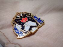 Cool road design sound tour personality peripheralFLOWERimitation enamel metal badge pin brooch gift spot