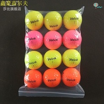Free-of-Mail color GOLF balls 90% of new used GOLF balls 12 sets of GOLF supplies