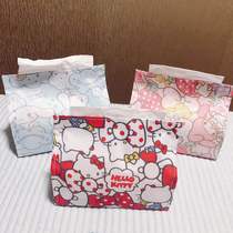 Tissue box Melody cartoon tissue set tissue storage box Baker duck jade expensive dog cute tissue storage box