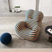 Nordic Single Sofa Chair Creative Ball Moms Embrace Sloth Lying Chair Living-room Balcony Embroidered Chair Designer