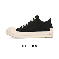 He Lyon HELEON2021 Autumn New RO style mens shoes canvas shoes low board shoes couple niche