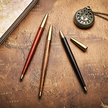 xmtying mahogany pen slender pen pen gel pen hand-painted practice sketch pen gift lettering