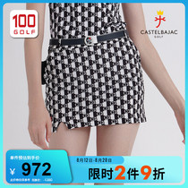 Castelbajac Golf Costume Lady Short Dress 22 Summer Art Fashion Flexibility Sports Dress
