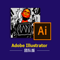  AI Adobe Illustrator CC Graphic Design Vector drawing software for teams 1 year