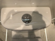 Jiu Mu toilet original toilet ceramic water tank cover accessories Original ceramic cover accessories Button cover button