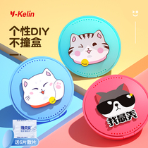 Jacques Ling retainer storage box invisible braces box orthodontic tooth correction carrying cute denture box with mirror