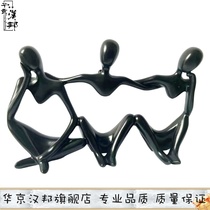 Brief Modern Mini Abstract Small Pendulum Pieces Living Room Wine Cabinet Xuanguan Bedroom Bookcase Bookcase Book Room Creative Home Decoration Goods