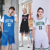 Basketball uniform womens volleyball team uniform mens custom student class uniform Sports Jersey summer short sleeve fake Two