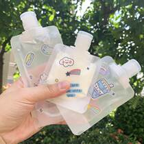 Travel Sub Bagging Skin Care Cosmetics Shampoo Disposable Portable Tourist Cashier Bag Lotion Small Sample Bottling