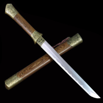 Longquan City High Manganese Steel Fit Don Horizontal Integrated Knife Sword Outdoor Anti-Body Cutter Short Knife Long Knife Long Knife Cold Weapon Unopened Blade