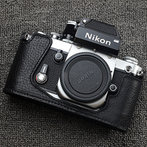 (Funper) Nikon Nikon F2 camera leather case real cow skin base accessories retro photography