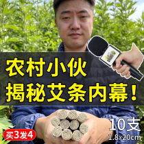 Hubei Qichun Ai Tong Rentang family Ai Zhu ten years Chen Nian Chunai Beijing moxibustion wort wort