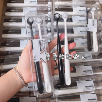 O-shaped cute small round head toothbrush soft hair girl student couple an adult lady home combination