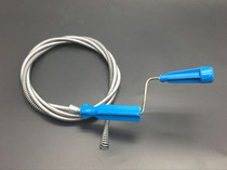 Hand-cranked pipe dreaker household sewer tools through toilet toilet kitchen floor drain blockage cleaning 1 8 meters