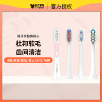  (Suitable for Xingyao Stars eternal adorable fun nebula)mteeth Mengya replacement brush head 2 packs