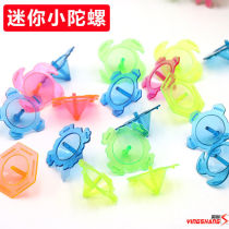 Top plastic manually wringing small tops children Puzzle Toys Spinning Tops for Gift Kindergarten Gifts