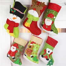 Christmas Socks Gift Bags Christmas Decorations Children Kindergarten Creativity Small Gifts Big Numbers Seniors Candy Bags