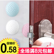 Wall Cushion Thickened Anti-Crash Cushion Rubber Silicone Cushion Muted Anti-Touch Door Door Handle Silenced Cushion Shock-Proof Cushion