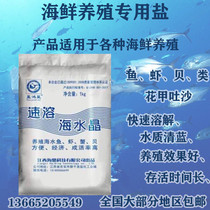 Blue Hongxing sea crystal instant aquaculture special sea salt shrimp crab Fish Fish Fish Aquarium flower sand factory direct sales
