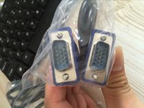 VGA cable Computer monitor TV projector HD cable VGA video extension data cable Blue rubber