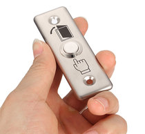 Access control system accessories out of the door switch button stainless steel material long strip waterproof normally open signal