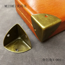 Corner Yard Wooden Case Bag Corner Metal Protective Corner Wrap Edge 90 Degrees Triangle Right Angle Plus Fixed Angle Iron Furniture Hardware Connection Piece