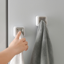 Japan free punch towel storage adhesive hook creative adhesive towel rack storage plug dish storage adhesive hook