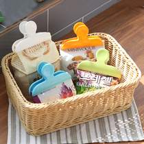 South Korea imported sealing clip multi-use large moisture-proof sealing clip food bag snack sealing clip 4 packs