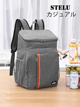 Japan STELU outdoor fresh-keeping picnic bag backpack large-capacity insulation bag aluminum foil portable ice bag