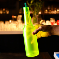 BarBible Fancy bartending practice bottle Plastic bottle Practice bottle Throwing bottle Color practice bottle Cooked plastic wine bottle