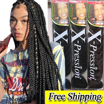 xpression braids hair twist jumbo braid wig big braid African dirty braid