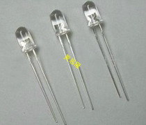 3MM photodiode F3 photosensitive diode transparent (white) colloidal light control LED lamp beads