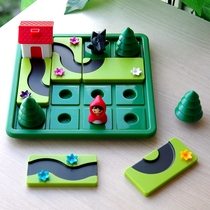 Little Red Riding Hood and Big Bad Wolf Parent-Child Early Education Logic Thinking Training Educational Toys Break through the Problem Desktop Game 4