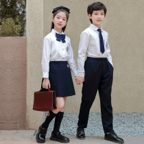 Kindergarten Garden Costume Yinglun Wind Suit Children Chorus Out to serve male girls Poetry recitation of primary and secondary school students Banfu